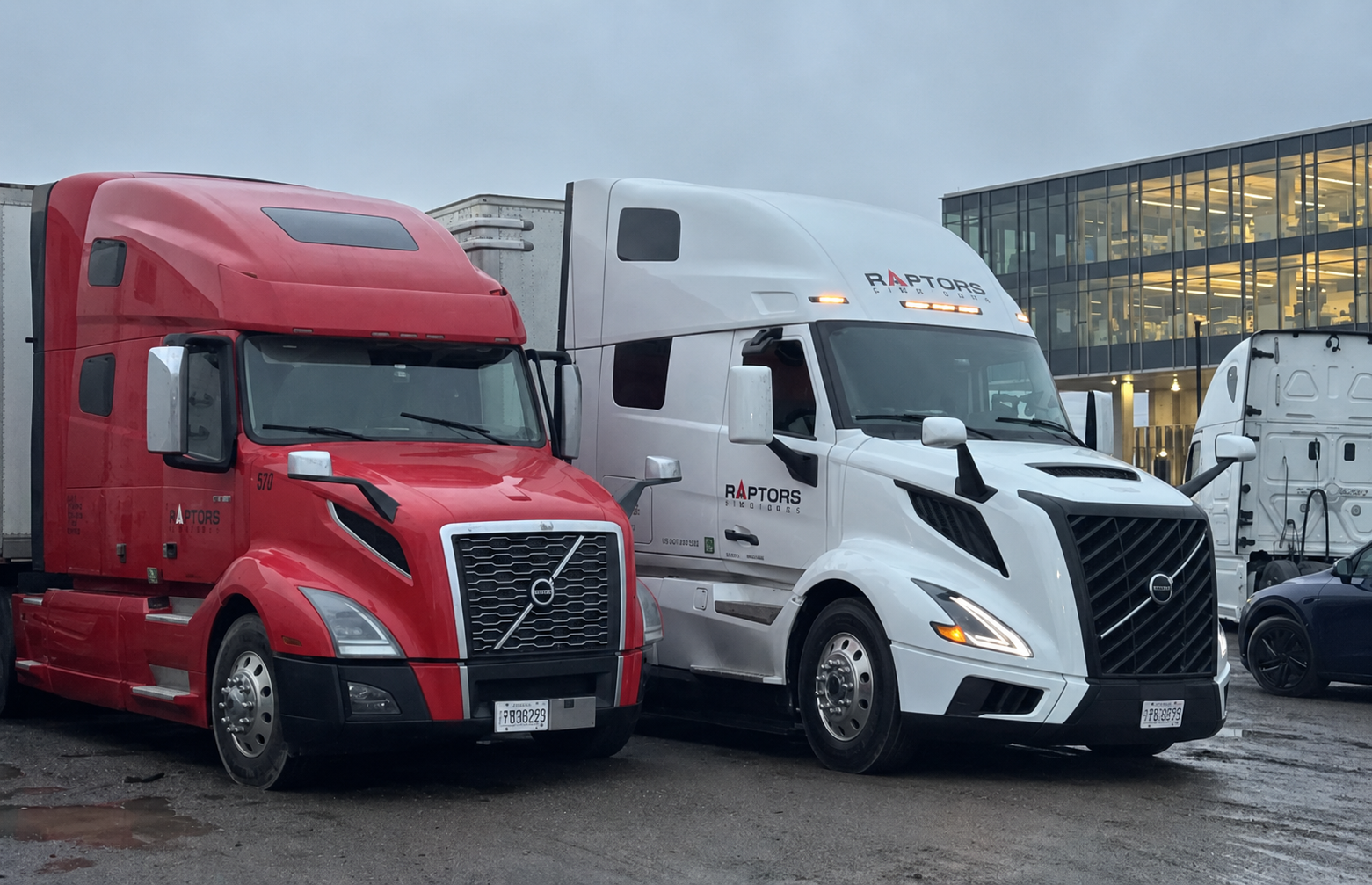 Raptors trucks